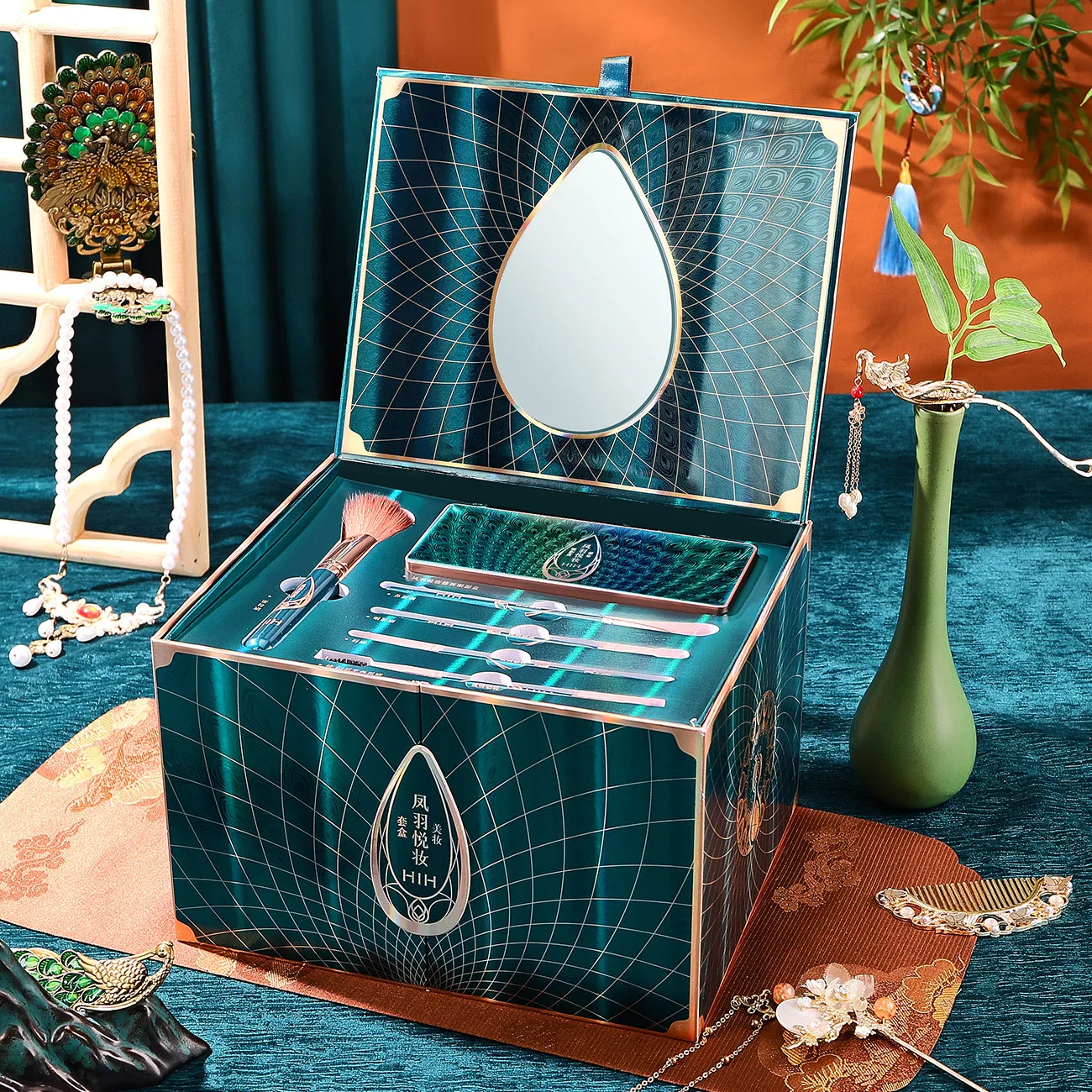 Phoenix Makeup Sets Include Daily Use Face Powder Foundation