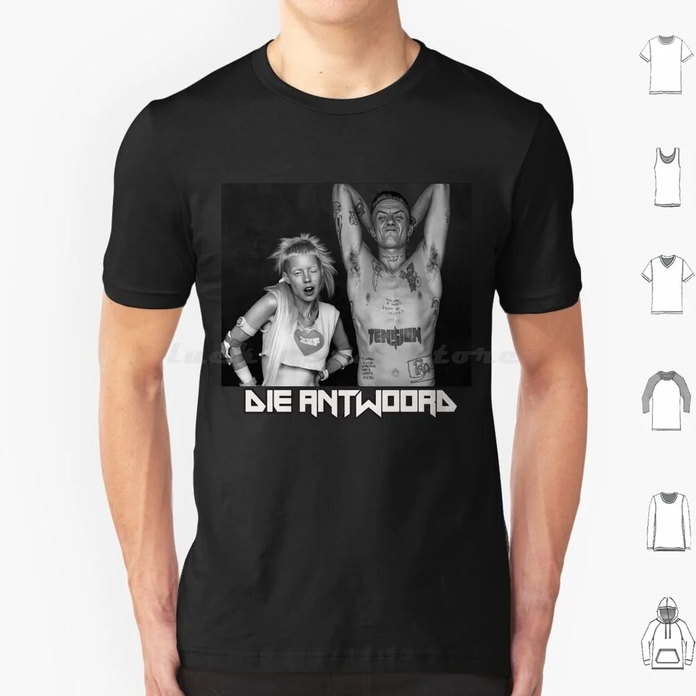 DieAntwoord Yo-landi Visser Tシャツ ヨーランディー Die Antwoord Yolandi Visser ART T-shirt Black Short Sleeve S