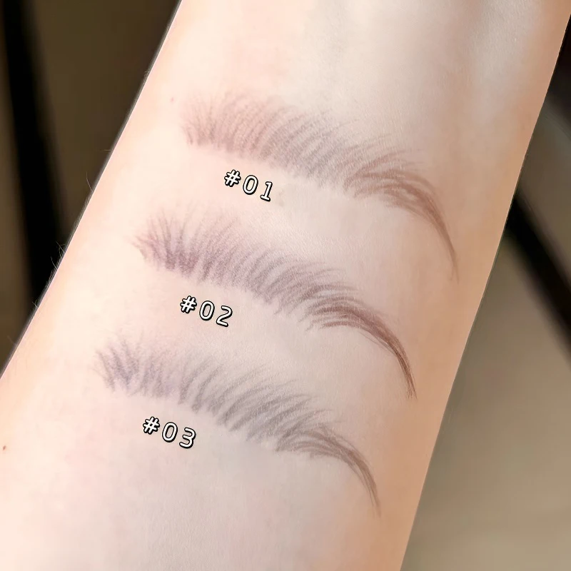Liquid Eyebrow Pencil Waterproof 2 Point Microblade Brow Pen_voghion.com