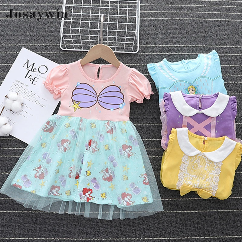 

Josaywin Girl Clothes Dress for Girls Baby Casual Girls Dresses Vestidos Mesh Princess Party Girl Dresses Children Clothes Girls