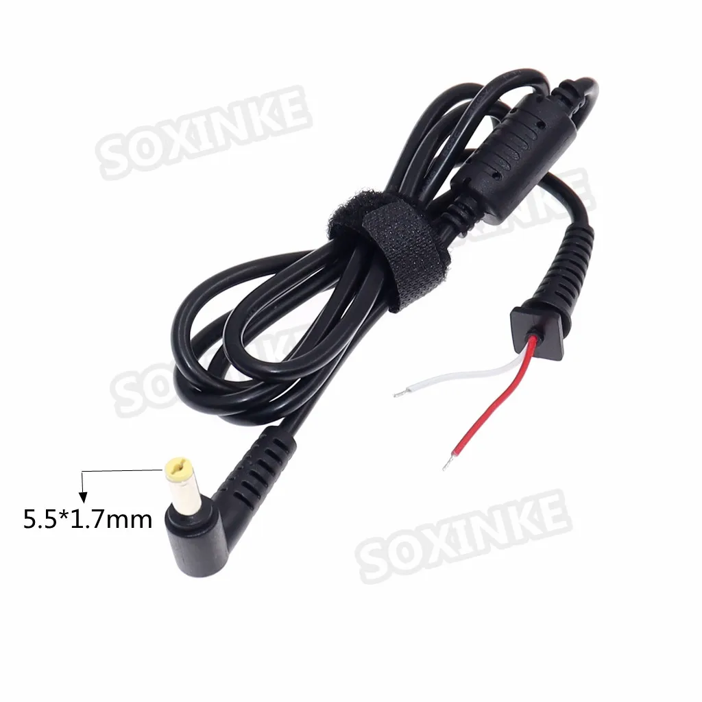5.5x1.7mm DC Jack Power Charger Cable - 90 Right Angle Cord for Acer Laptop Adapter, 1.2m Description Image.This Product Can Be Found With The Tag Names Computer Cables Connecting, Computer Peripherals, PC Hardware Cables Adapters, Power charger plug cable