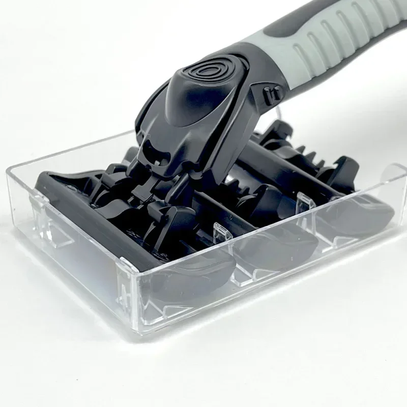 Razor Classic 6 Edge Safety Razor for Mens Shaving&Womens Hair Removal 27 Shaving Blades Manual Shaver safety razor