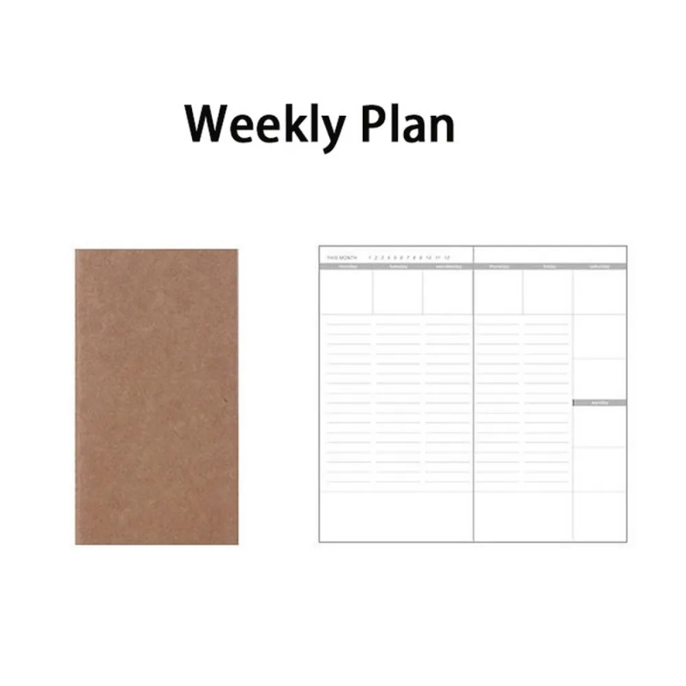 Traveler's Notebook Refill: 64-Page Dotted Journal Planner Insert