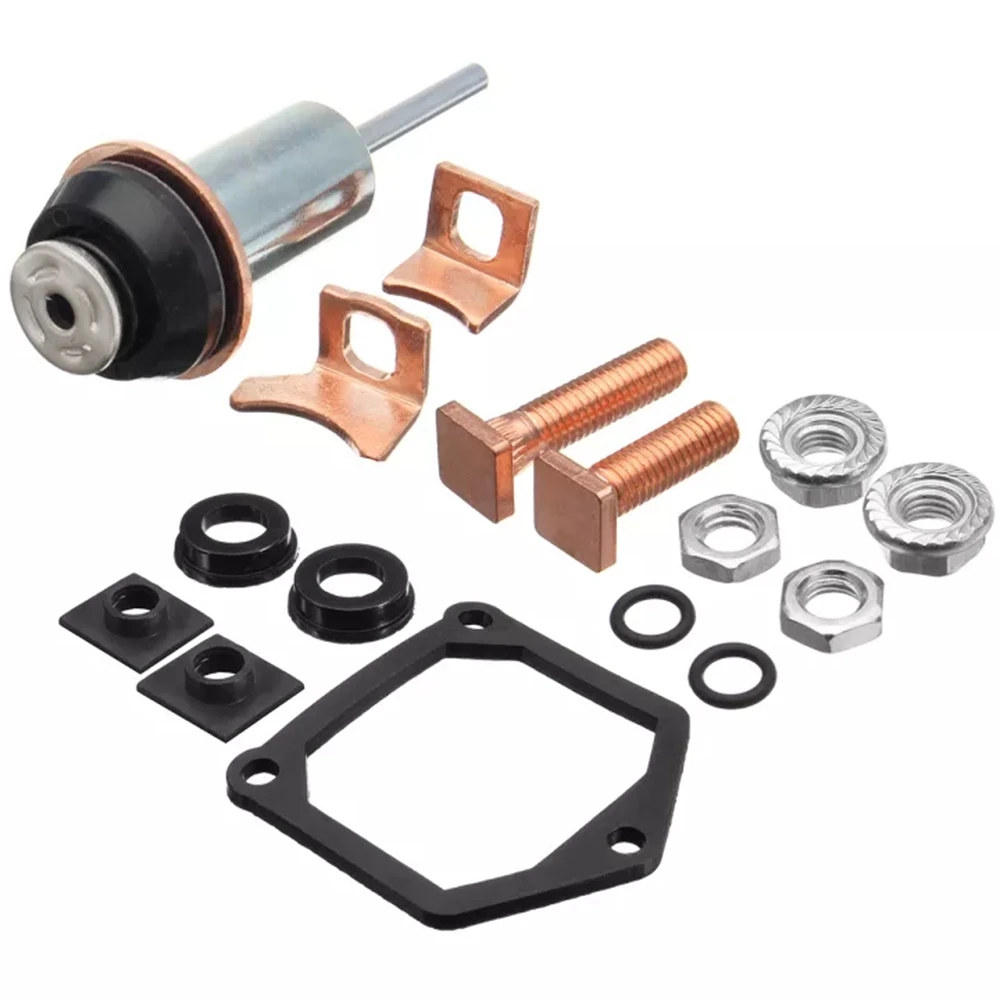 

Universal Motor Solenoid Repair Rebuild Kit Plunger Contacts Set for