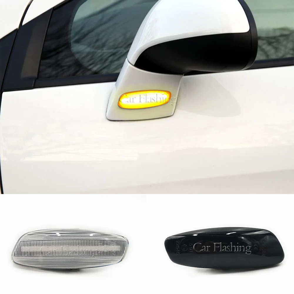 Compatibile Con Citroen Per C4 Per Picasso C3 C5 DS3 DS4 2006-2016 2017 2018 2019 2020 Auto Dinamica Indicatori Di Direzione Luce Di Indicatore Laterale Lampeggiante(color1 - 4
