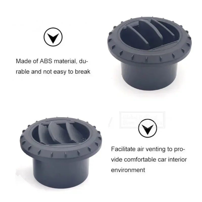 2 Type 75mm Car Air Diesel Vent Outlet Rotatable Heater Conditioner For Car Truck VAN Camper For Webasto Eberspacher Heater