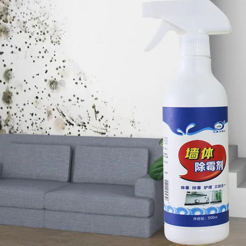 Mildew Remover Cleaner Mold Stain Gel 500ml Wall Mold Remover Spray for Washing Machine Tile