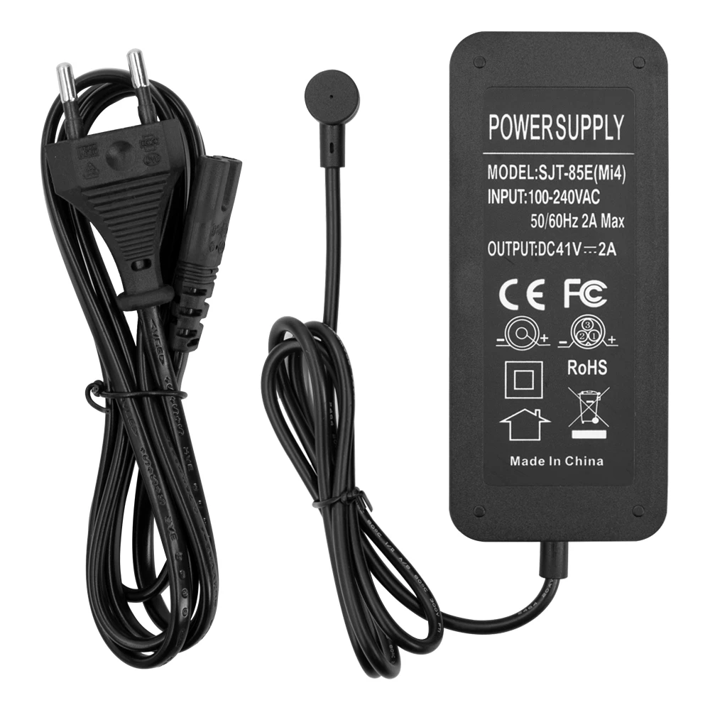 Caricatore Monopattino Xiaomi Caricabatterie Xiaomi Mi Scooter 65W - 42V 2A Per Modelli 4/4 Pro, Ricarica Rapida E Sicura Ricarica Batteria Litio 42V - 3
