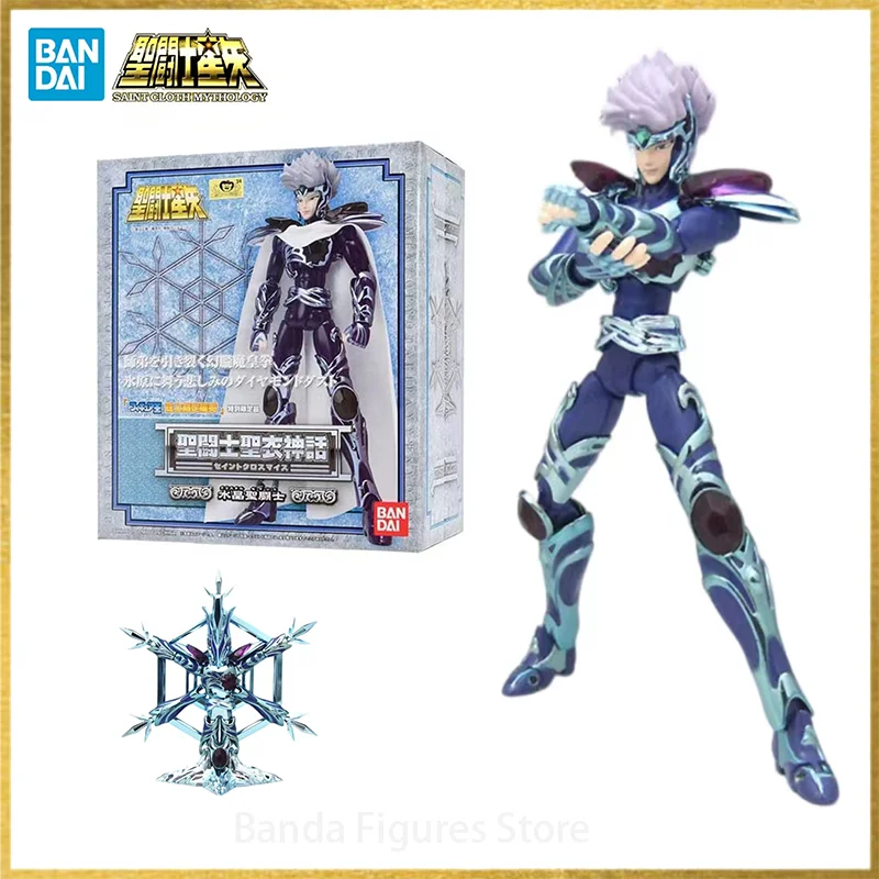 Originale Bandai Saint Cloth Myth Crystal Saint Hyoga Limited Glacier Master Crystal Warrior In Stock Anime Figures Model Toys