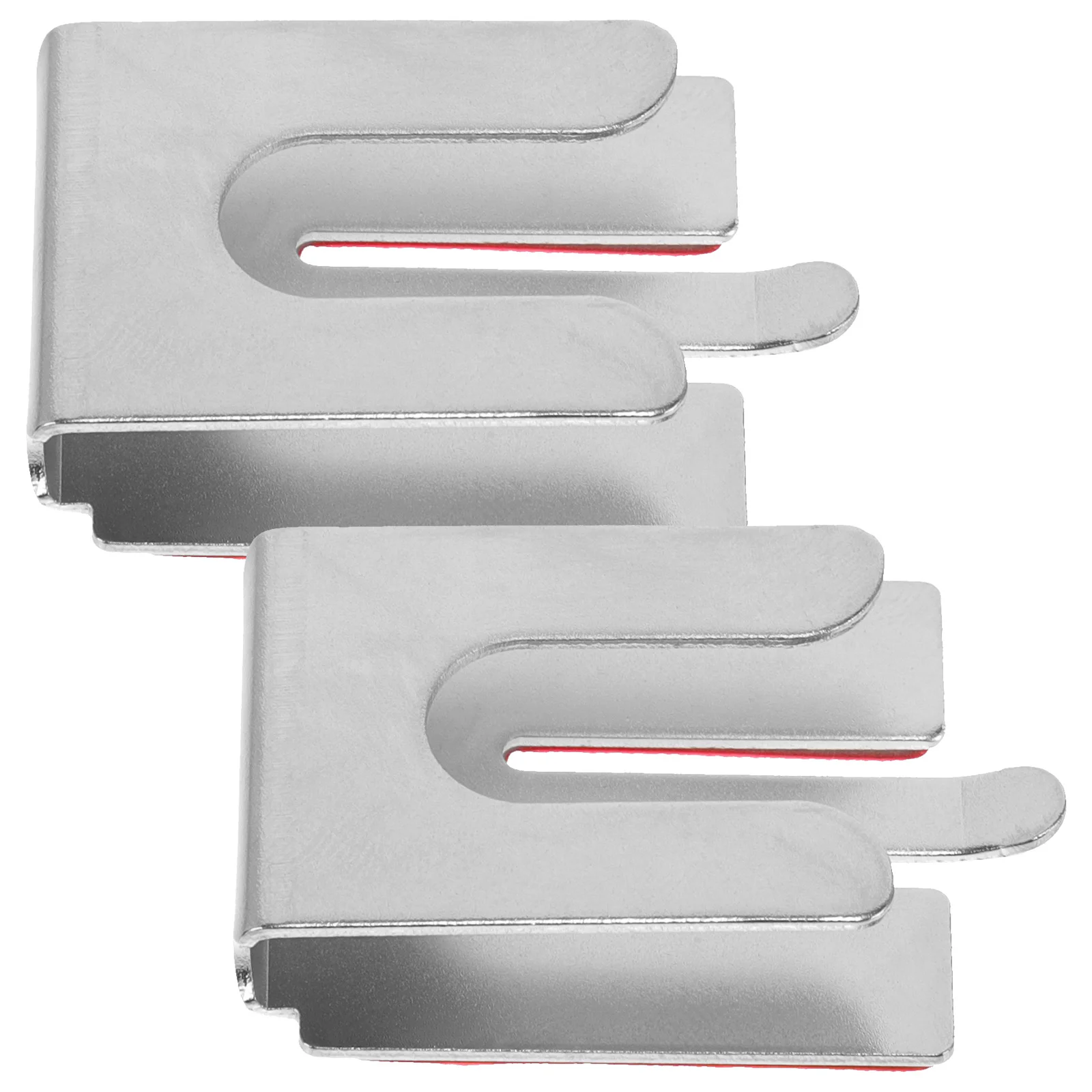 

2 Pcs Professional Walkie Holder Hook Holder Metal Professional Walkie Holder Accessories Bracket Clip Clips For