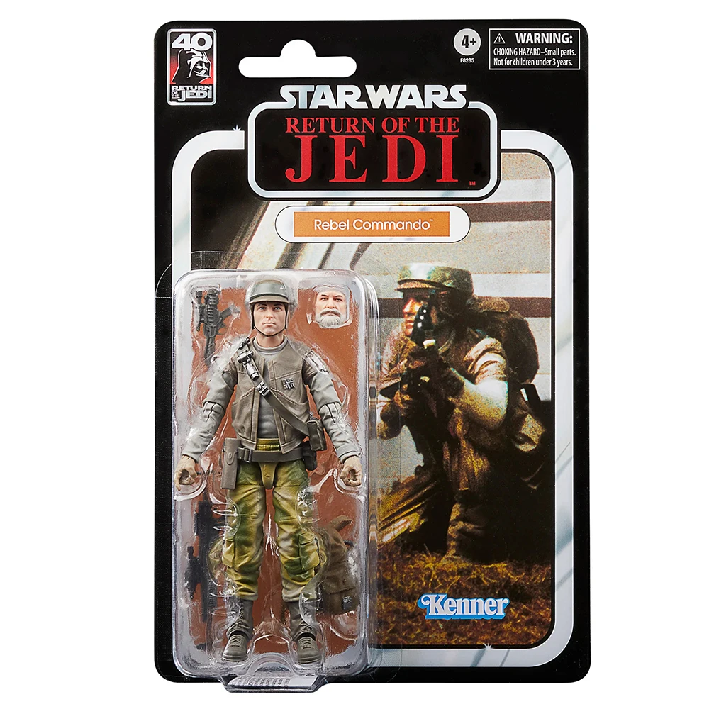 

[В наличии] Hasbro Звездные войны черная серия Rebel Trooper (Endor) 6-дюймовые Оригинальные фигурки, коллекционные модели игрушек