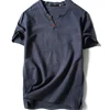 Plus size Summer men shirt 5XL 6XL 7XL 8XL 9XL 10XL linen short sleeve large size shirt men 5 color 4