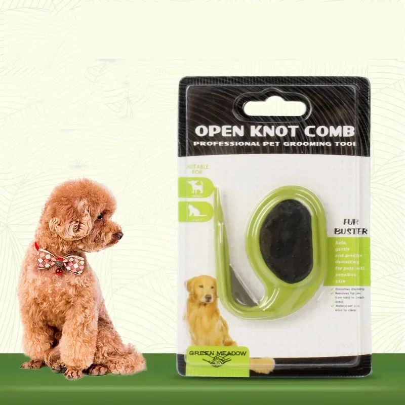 

Pet comb blade comb dog hair removal hair cleaning beauty cat dog beauty knot opening tool