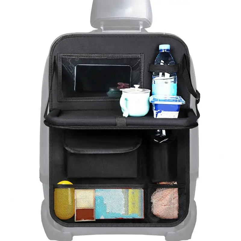 

Car Backseat Storage Box Car Organizer Oxford Cloth Heavy Duty Wear Resistant Large Capacity Storage Bag Car Interior Accessorie