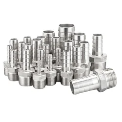 304 Stainless Steel Hose Tail Pagoda Coupling Connector 1/8