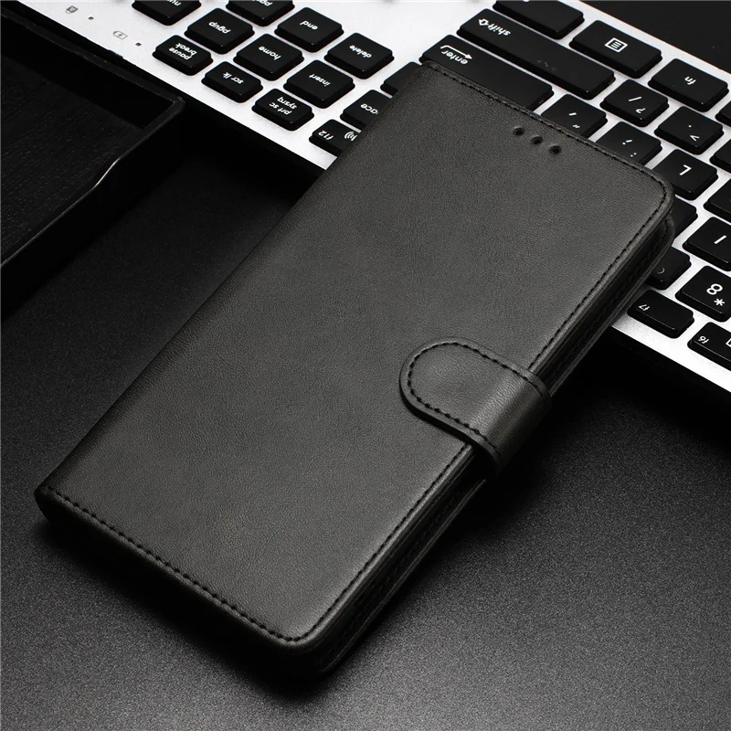 Luxury Flip Leather Wallet Case - Magnetic Book Style Phone Cover & Card Holder