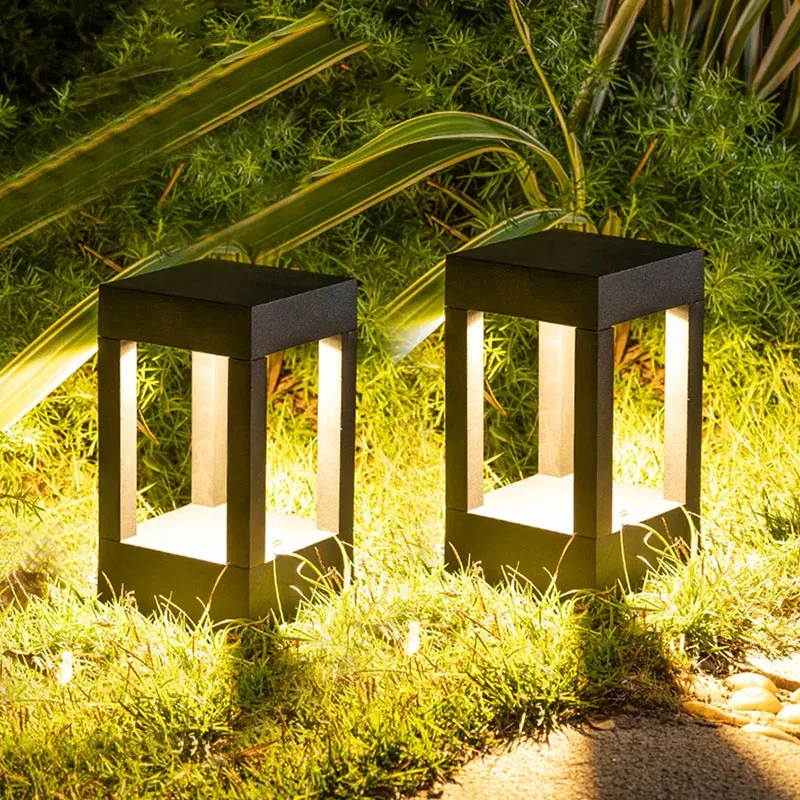 Warm LED Outdoor Lawn Lights 2