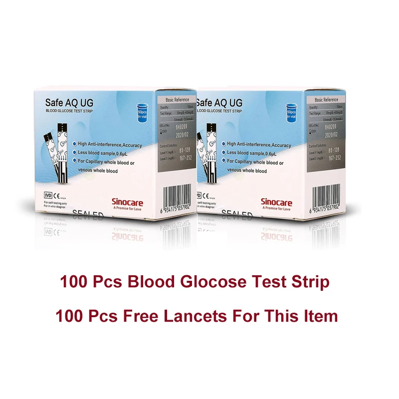 100PCS Blood Strips