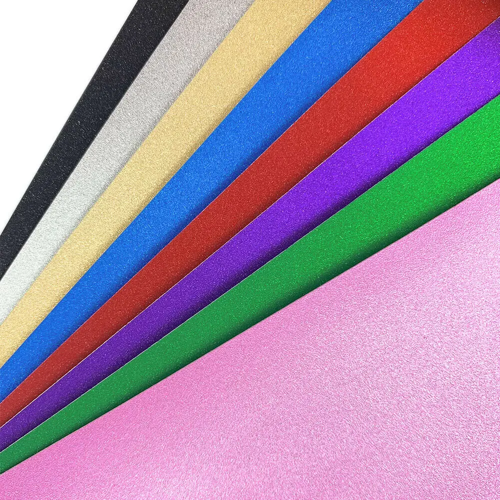 12in x 12in Glitter Adhesive Craft Vinyl Film Designs Letter Graphics Sticker DIY Cards Gifts Party Window Decoration For Cut