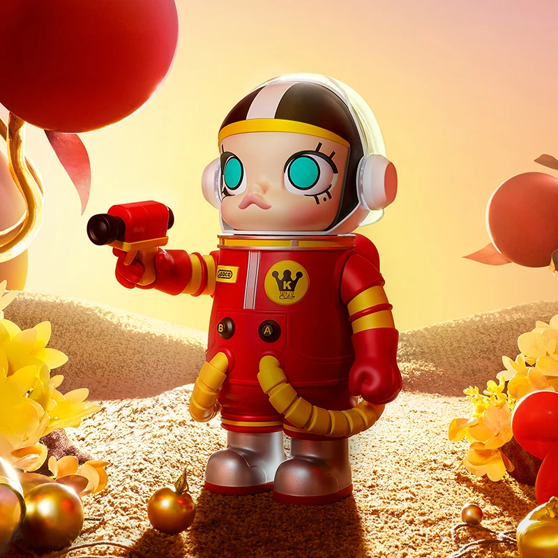 

55TOYS MEGA COLLECTION 400% SPACE MOLLY RESERVE SERIES Cute Action Kawaii Anime Lovely Art Toy Figure Birthday Gift Kid