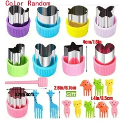 Premium 20-Piece Multi-Functional Cutting Set with Fruit Forks and Release Rod (20PCs)