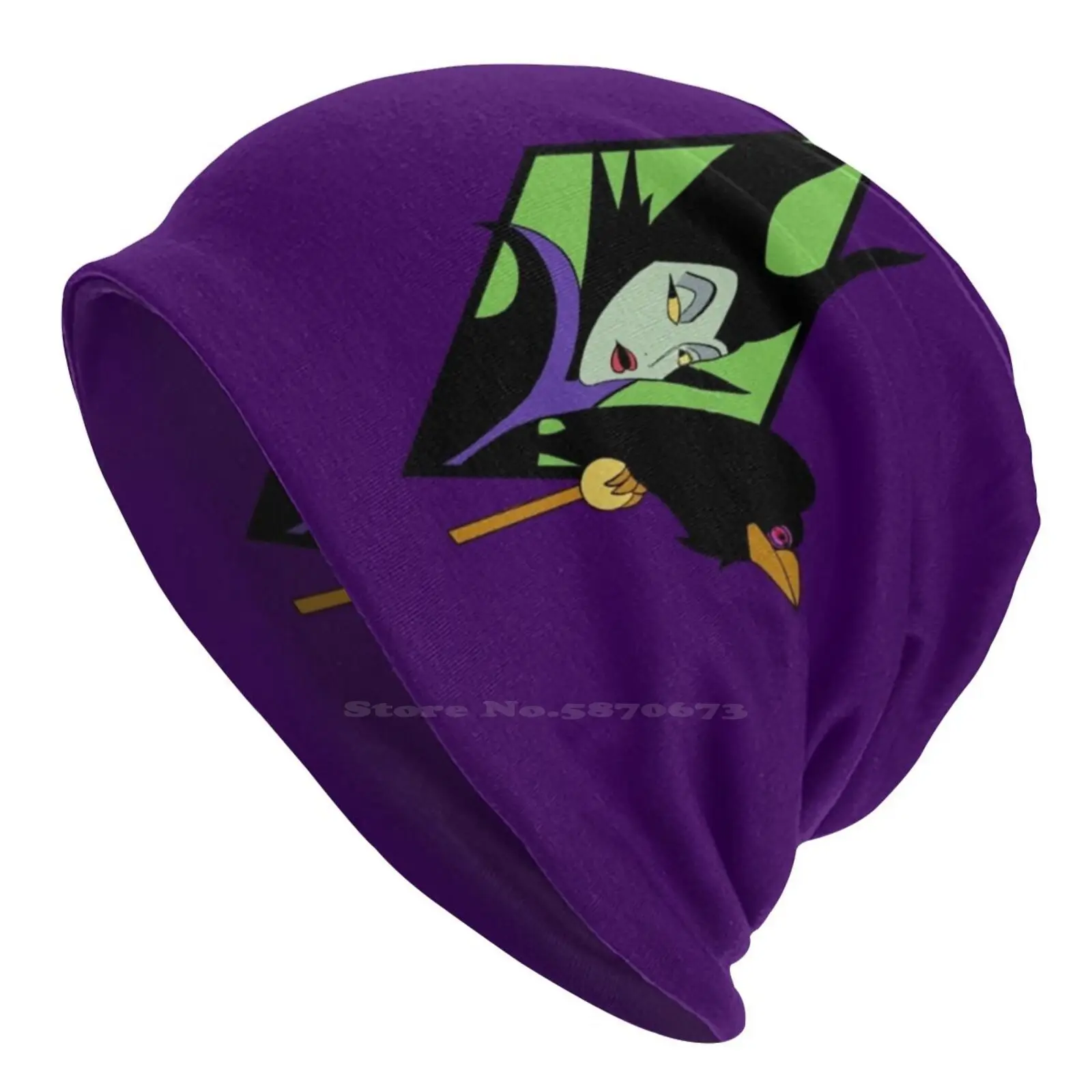 Cappello Lavorato A Maglia Berretto Caldo Berretti Da Esterno Sleeping Beauty Brothers Grimm Crow Villain