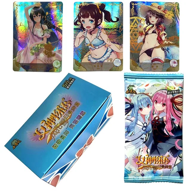 Goddess Story Feast Collection Cards Child Kids Birthday Gift Game Cards Table Toys For Family Christmas Gifts 3