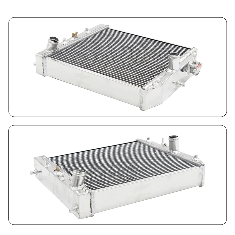 高パフォーマンス3列レーシングアルミラジエーター,ホンダシビック,ek