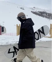 3 Colors Unisex Men Women Warm Ski Pants Suspenders Trousers Windproof Waterproof Snow Jumpsuit Snowboarding Sports Hiking Pants 6