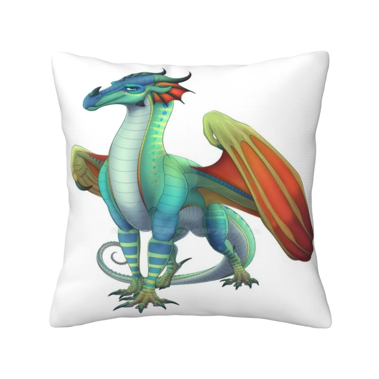 Glory The Rainwing Funny Cute Decor Square Federa Glory Rainwing Dragon Wings Of Fire