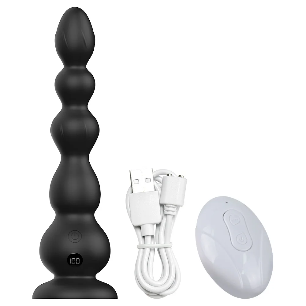 Adult Sex Toys Remote Control Anal Vibrator Wriggling Rotating Vibrating Male Prostate Massager Butt Plug for Men Women Couples