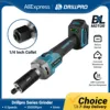 Drillpro 35000RPM 2000W Brushless Angle Grinder Cordless Electric Polishing Grinding Machine Compatible with Makita 18V Battery 1