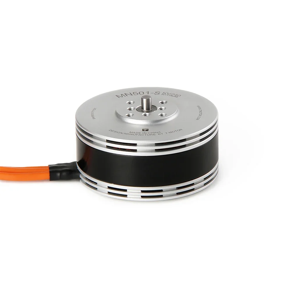 Moteur Brushless MN501S 4P pour RC 1/10, vue de face montrant les encoches du stator