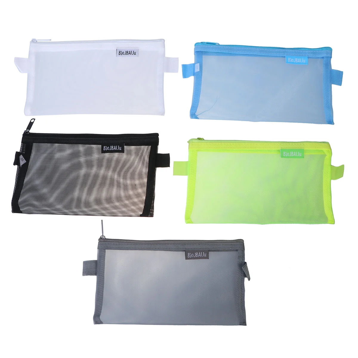 

5 шт., прозрачные органайзеры для канцелярских принадлежностей