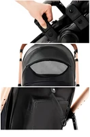 Poussette de bébé de luxe 3 en 1, voiture pour landau, poussette légère pour nouveau-nés, landau, siège auto pour bébé, buggy 5