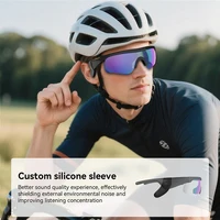 Smart Glasses Bluetooth Wearable Glasses Outdoor Sports Bike Riding Voice Navigation HD Calling Lens Anti Blue Light Sunglasses 3