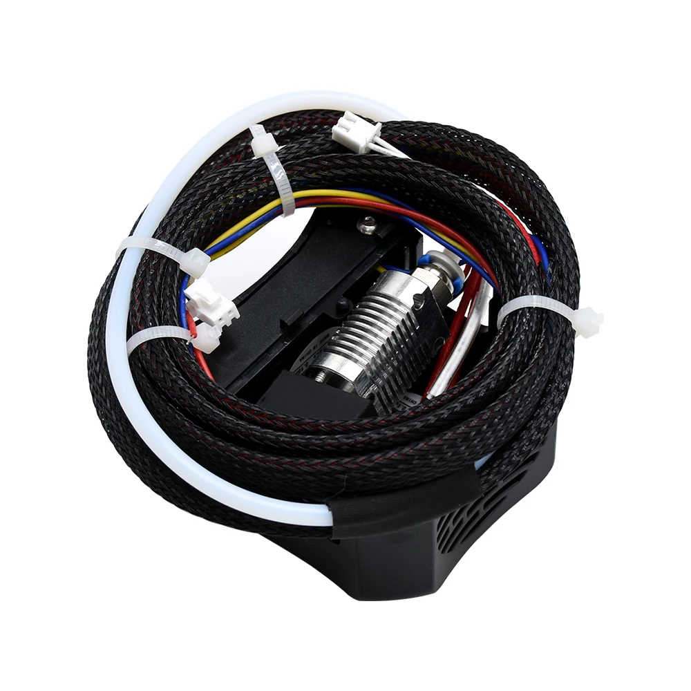 3D 프린터 액세서리 Ender3 /V2 CR10 Ender5 압출기 3D 프린터 Hotend Ender 3 용 4010 팬 0.4mm 노즐이있는 전체 핫 엔드 키트