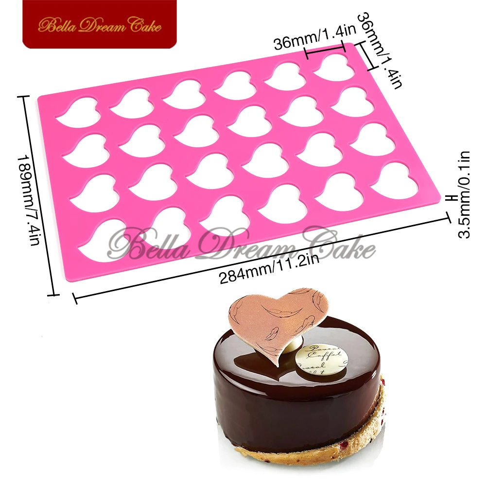Siliconen Chocolade Mould Lippen - 15 Holtes Hart Lip Vorm Voor Chocolade & Cake Decoratie