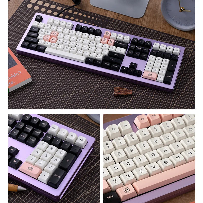 AKKO Monsgeek M5W Mechanical Keyboard Kit Keycaps Wireless Tri