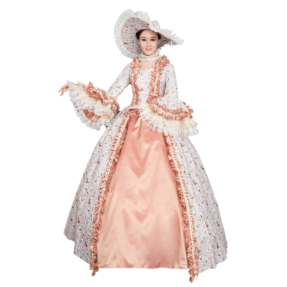 Kemao High-end Court Rococo Baroque Marie Antoinette Ball Gown 18th ...