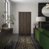French Retro Style Creative Snake Living Room Carpet Floral Pattern Kitchen Corridor Bedroom Rug Home Decor Easy Care Sofa Rugs 3