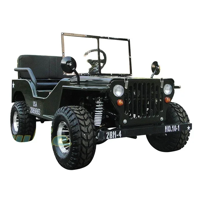 KNL Factory sale china mini jeeps willys 200cc quads for kids petrol cars gas powered atv 50cc 50cc, 110ccc, 125cc, 150cc