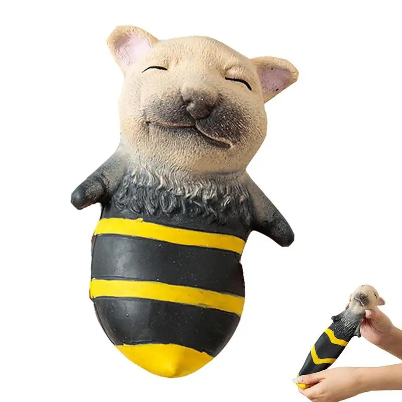 

Honey Bee Squeeze Toy Animal Sensory Fidget Games Stress Relief Squeeze Toys Animal Squishes Decompressions Vent Toys For Kid