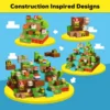 Magnetic Building Blocks Super Mario Toddler Toys for Boy Girl 3+ Build Magnet Cube STEM Game Sensory Christmas Gift for Kid Set 6