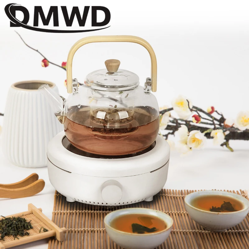 DMWD Electric Ceramic Stove Mini Infrared Wave Heating Furnace Home Office  Tea Brewing Water Boiler Heater Milk Warmer 800W - AliExpress