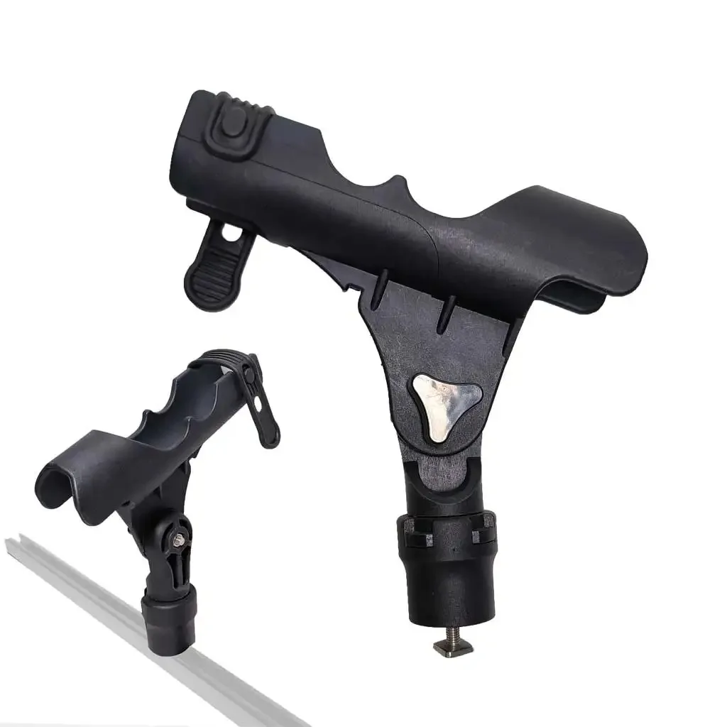 Fishing Rod Holder For Kayak Marine Boat PVC Inflatable Boat Hand Rail Dinghy Raft On Sliding Rail fishing rod holder