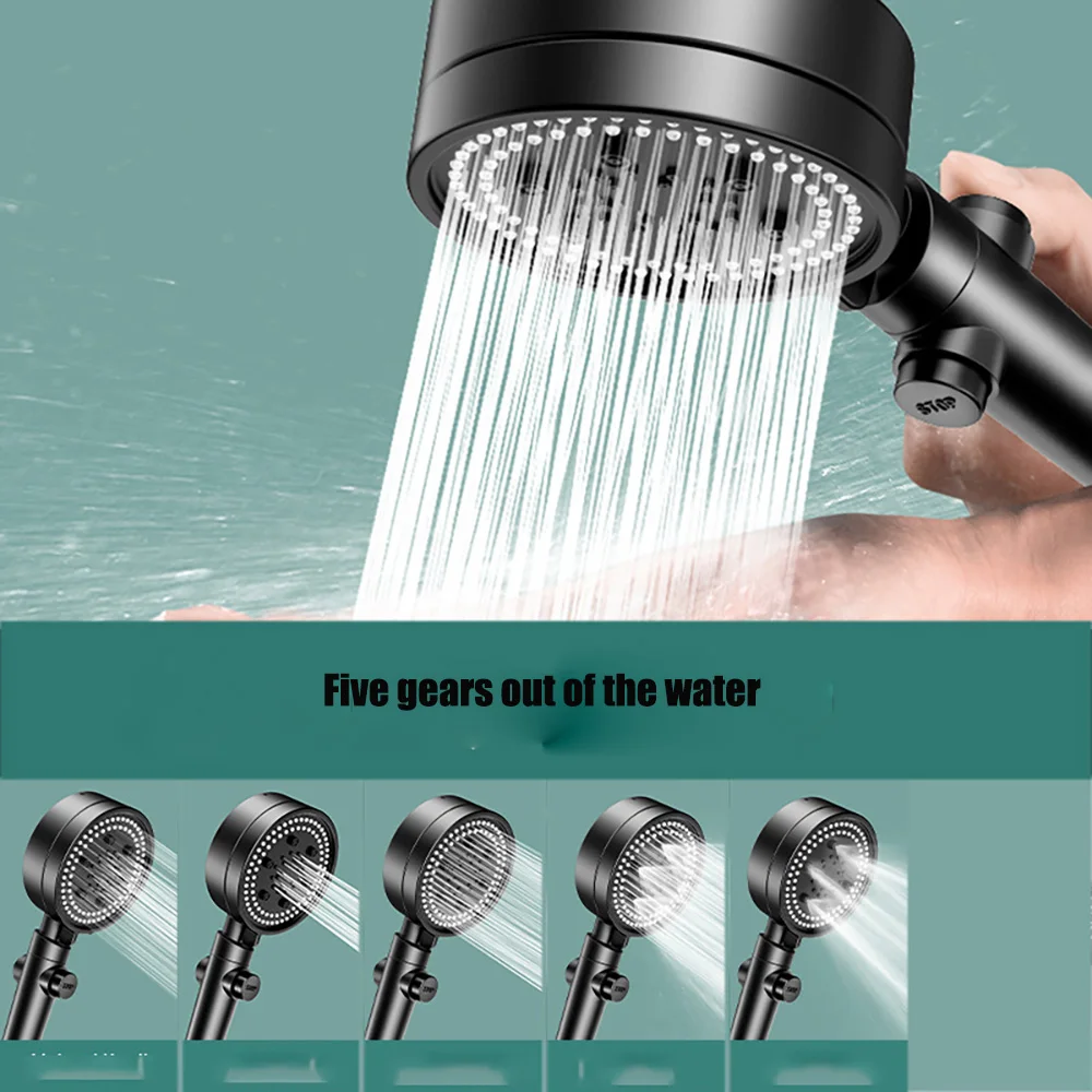 

Душевая лейка Tianview, душевая кабина под давлением, пять скоростей, трехкомпонентный