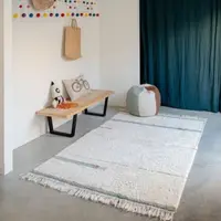 Fluffy Carpet For Living Room With Tassels Nordic White Hairy Nursery Play Mat For Children Soft Babi Mats Plush Bedroom Rugs 1