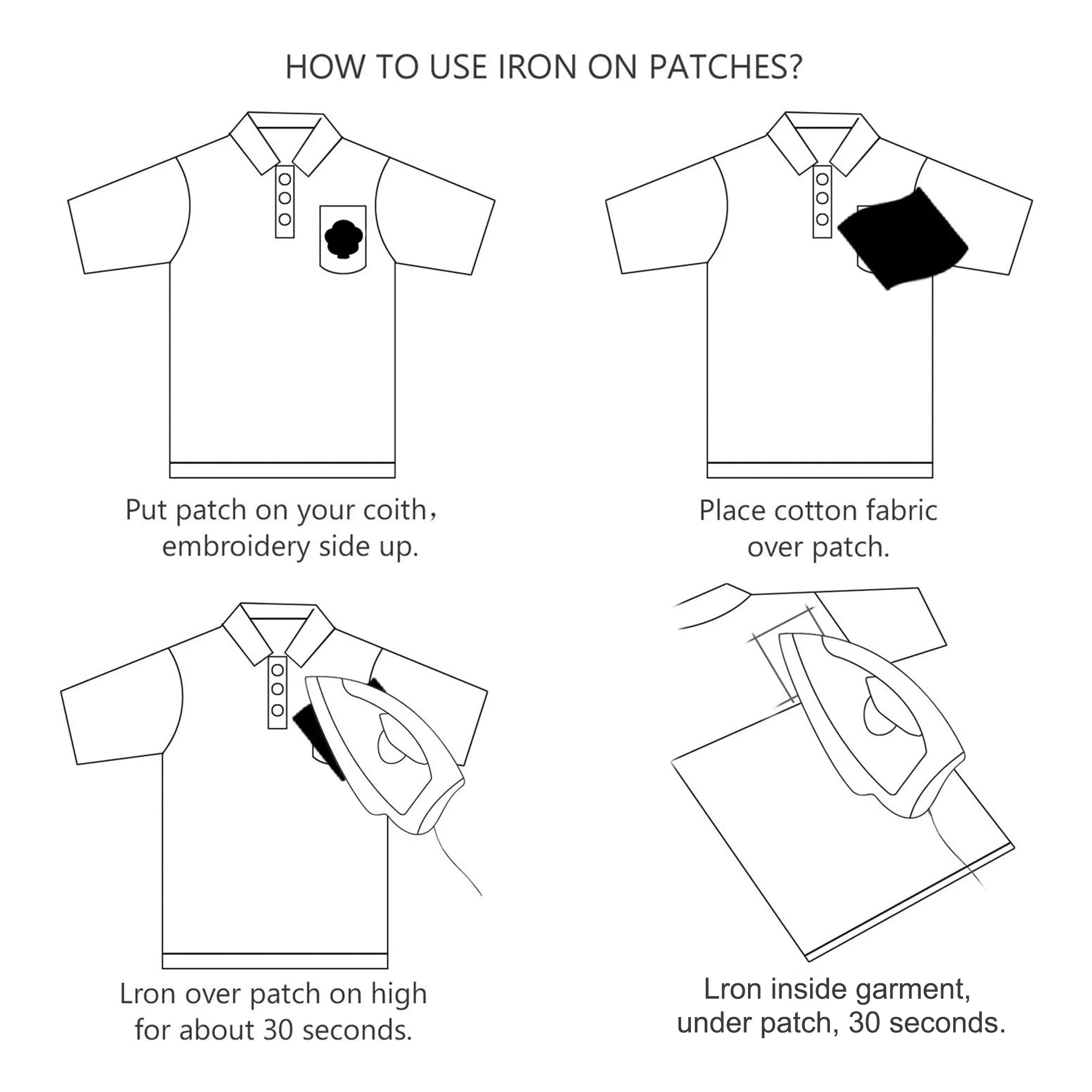 Toppa Ricamata 'This Is Fine Dog' | 9x8cm, Con Adesivo - Per Zaini, Giacche, Jeans - Foto 12