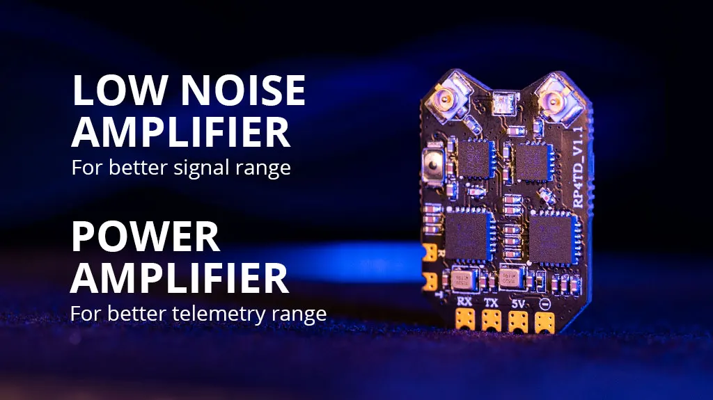 Radiomaster RP4TD ExpressLRS 2,4GHz Diversity-Empfänger Nano-Empfänger mit integriertem WIFI TCXO – Detail 3